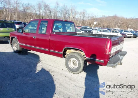 1996 Chevrolet Gmt-400 C1500 из США, поврежденный, VIN 1GCEC19R1TE231467